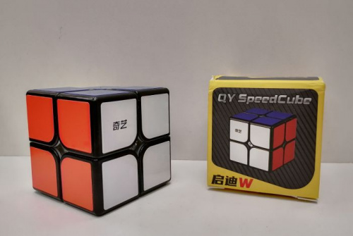 Кубик Рубика 2х2 QiYi QiDi W черный 998351
