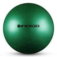 Мяч для художественной гимнастики 15 см зеленый 00619