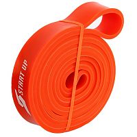 Эспандер-кольцо замкнутое 2,08м х 4,5мм х 2,9 см оранжевый 25 кг Start Up 363491