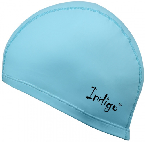 Шапочка для плавания PU Coated Indigo голубой IN048 27375 03156