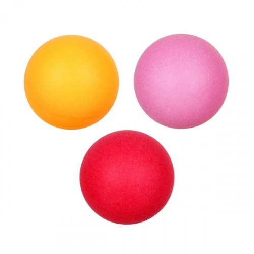 Мячик для пинг-понга цветной 3 шт Silapro 132024 фото 2