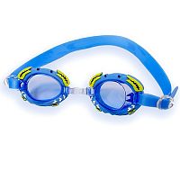 Очки для плавания детские Крабик синий Larsen DR30 236095