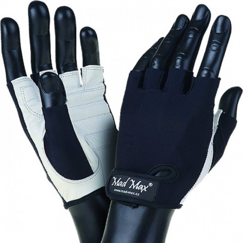 Перчатки мужские XL Basic MFG250 черный/белый MadMax