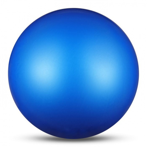 Мяч для художественной гимнастики 19 см синий IN329 03085