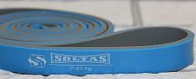 Эспандер-кольцо замкнутое 2,08м х 4,5мм х 1,7 см синий-серый 22 кг Soltas 997996
