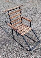 Сани Финские Pakkanen с подлокотниками цельносварные 996518 Сани Финские Pakkanen с подлокотниками цельносварные 996518