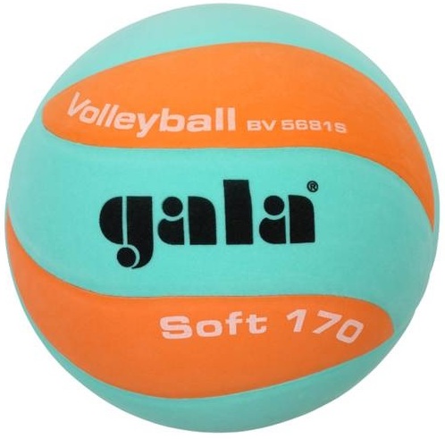 Мяч волейбольный Gala Soft оранж-фиолет-бирюзовый 170/BV5681