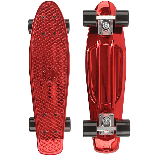 Скейтборд 22 х 6" (55 х 15 см) Пениборд Larsen Pearl Red красный 355451