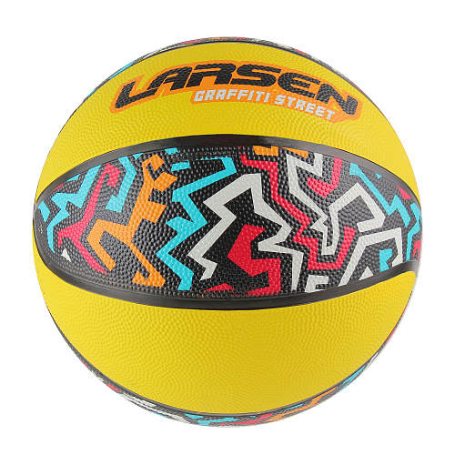 Мяч баскетбольный №7 Larsen RB7 Graffiti Street Multycolor 370282 фото 3