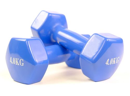Гантель обливная 4 кг синяя без бренда 995483 фото 2