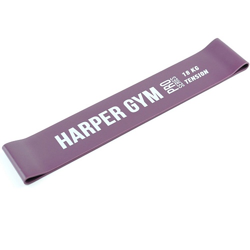 Эспандер-кольцо (лента) замкнутое 5 см фиолетовый 18 кг Harper Gym NT961Q 361775