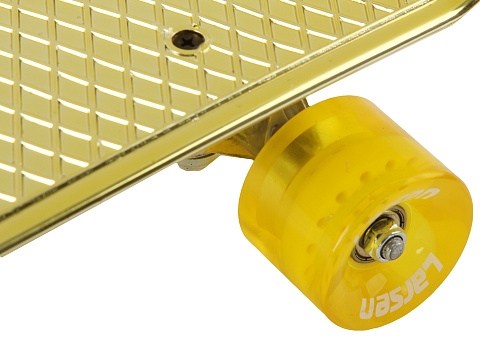 Скейтборд 22 х 6" (55 х 15 см) Пениборд Larsen Pearl Gold золотой 355453 фото 2