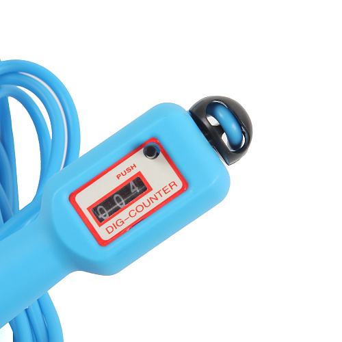 Скакалка со счетчиком 2,75 м ПВХ шнур голубые ручки Start UP NT18031 356180 фото 2 Скакалка со счетчиком 2,75 м ПВХ шнур голубые ручки Start UP NT18031 356180 фото 2