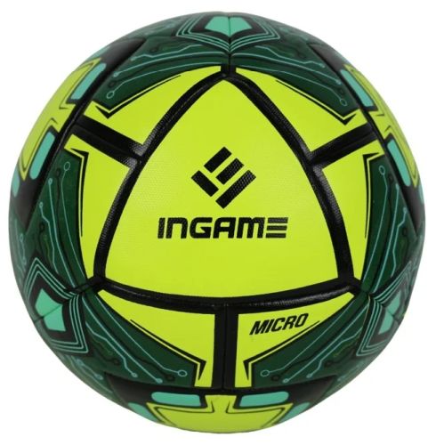 Мяч футбольный №5 Ingame Micro зеленый 995588