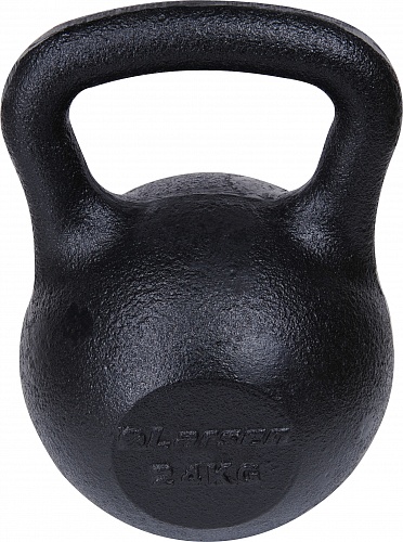 Гиря 24 кг чугунная черная NT170C 305879
