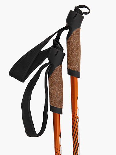 Палки для скандинавской ходьбы раздв 90-135 см оранжевый Larsen Tracker 359949 фото 3 Палки для скандинавской ходьбы раздв 90-135 см оранжевый Larsen Tracker 359949 фото 3