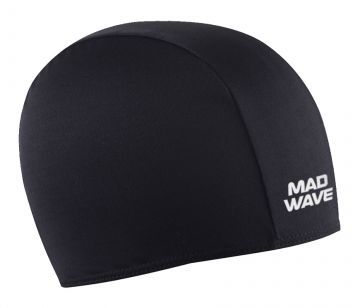 Шапочка для плавания Lyc Poly II черный подростковая 01W