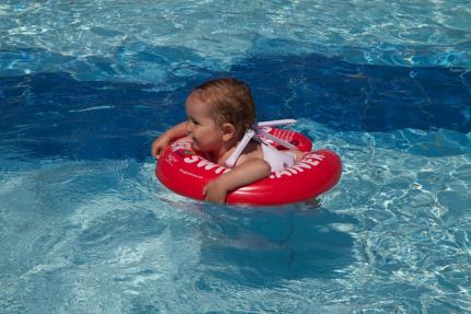 Круг надувной Swimtrainer красный, 6-18 кг