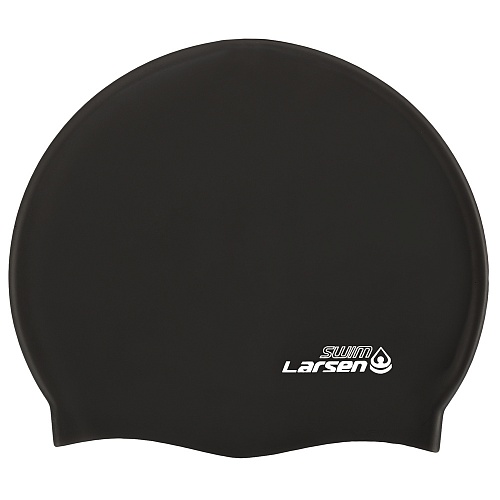 Шапочка для плавания силиконовая SC14 черная 308508