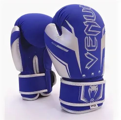 Перчатки боксерские 6 унц Venum Elite EVO синий 07922 Перчатки боксерские 6 унц Venum Elite EVO синий 07922
