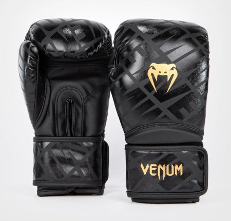 Перчатки боксерские 8 унц Venum Contender 1.5 XT черно-золотой 06667 фото 2