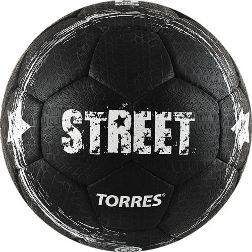 Мяч футбольный №5 Torres Street черный F00225 .