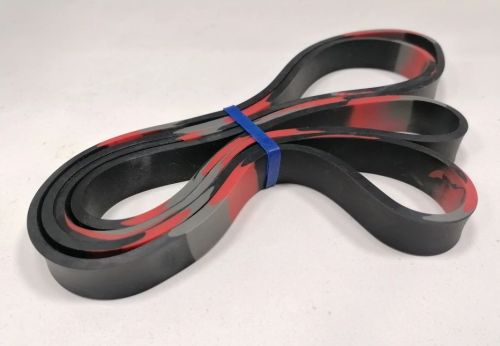 Эспандер-кольцо замкнутое 2,08м х 4,5мм х 2,1см черно-красный 29 кг Bandf 995417
