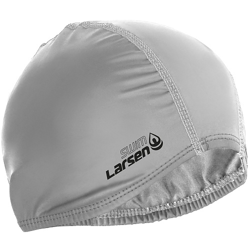 Шапочка для плавания PU Coated 3059 серебро 297006