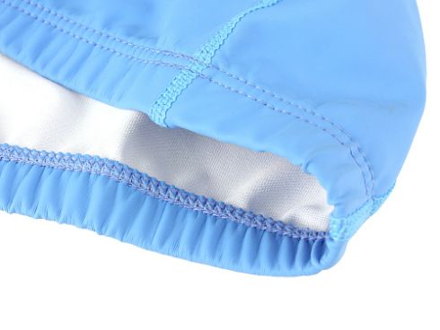 Шапочка для плавания PU Coated Larsen Swim PU100 голубая 369124 фото 2