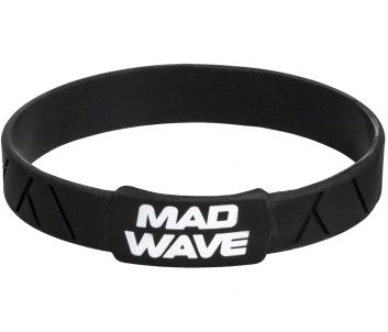 Браслет силикон 18х1 см черный M1509 01W Браслет силикон 18х1 см черный M1509 01W