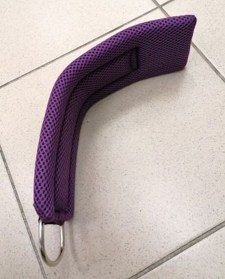 Лямка-манжет на ноги 1 шт ткань (липучка) Фиолетовый F156 фото 3