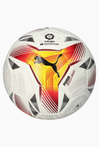 Мяч футбольный №5 Puma Santander бело-желтый 03312