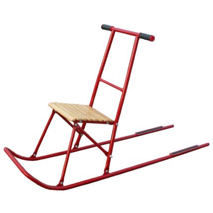 Сани Финские взрослые "Хихто" красные Сани Финские взрослые "Хихто" красные