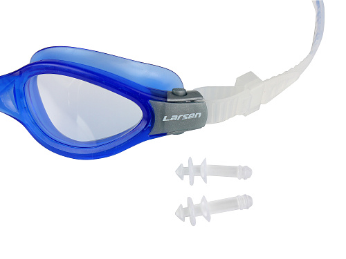 Очки для плавания Larsen G2213 синий 369539 фото 2