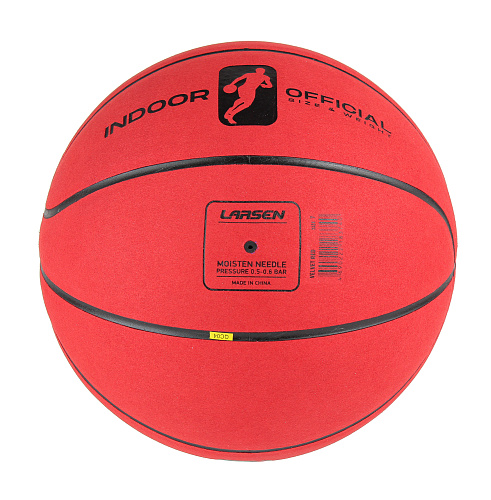Мяч баскетбольный №7 Larsen Velvet Red красный 370285 фото 3 Мяч баскетбольный №7 Larsen Velvet Red красный 370285 фото 3