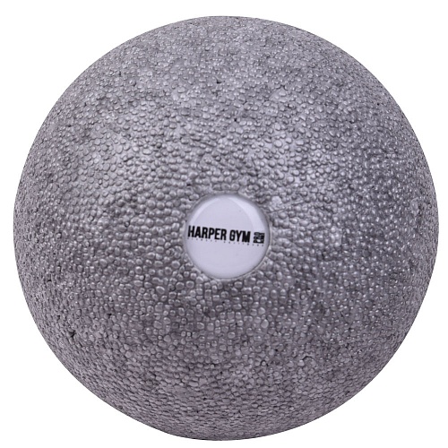 Мяч массажный 08 см (шарик) твердый гладкий (легкий из пены) Harper Gym NT40256