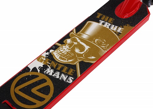 Самокат прыжковый (трюковой) 100 мм Larsen Street Trick черно-красный 363098 фото 2