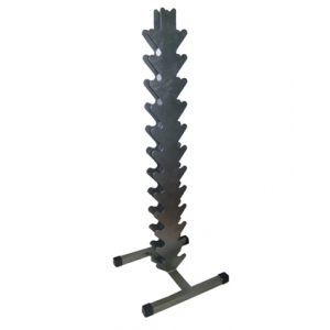 Стойка для гантелей на 25 шт (44х44 см, выс-144 см) Елочка 998366