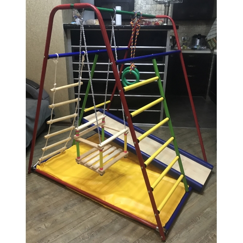 ДСК Вертикаль Веселый малыш Mini горка с мягкими бортами 997503 фото 2 ДСК Вертикаль Веселый малыш Mini горка с мягкими бортами 997503 фото 2