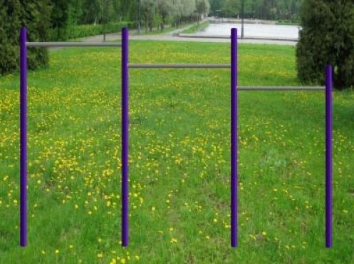 Workout площадка Турник разновысотный Вертикаль 3,84х0,06 м 997688