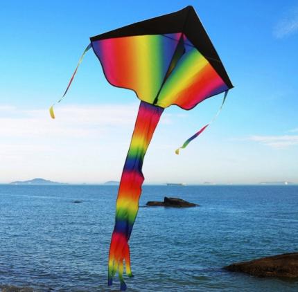 Змей воздушный S6004 Радужный