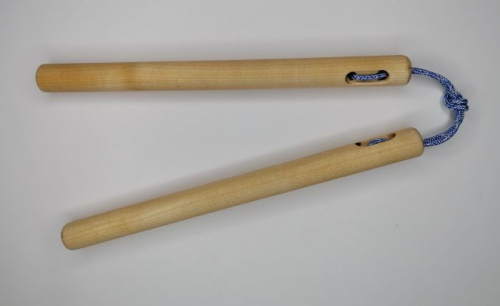 Макет нунчаки тренировочные (для фристайла) 30 см береза 997733 фото 2 Макет нунчаки тренировочные (для фристайла) 30 см береза 997733 фото 2