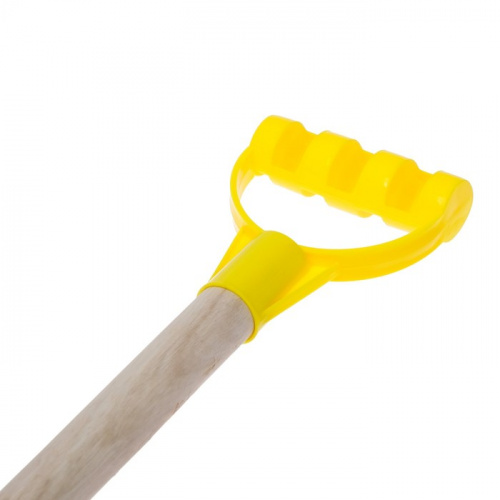 Лопата пластик 56 см с деревянной ручкой "Зимний бум-2" 749631 фото 3