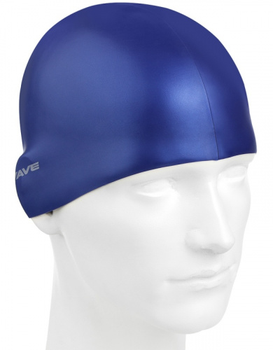 Шапочка для плавания Metal фиолетовый deep-navy 22W (у MW темно-синий)