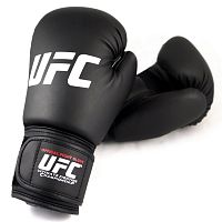 Перчатки боксерские 10 унц UFC черный 01060