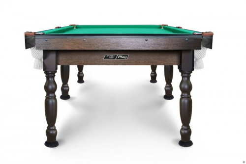 Бильярдный стол для пула/русского бильярда "Юнкер" 9 футов (2,54х1,27м) 995661 фото 3