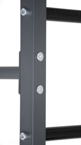 Шведская стенка ДТ (выс-2,3м, шир-0,65м) графит с пвх, разборная 997960 фото 3