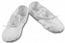 Балетки 39 белые концертные 5835-39 27180