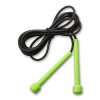 Скакалка 2,85 м ПВХ шнур, салатовый-черный SM-405 03417
