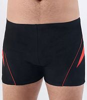 Плавки мужские шорты 50-52р Pesail черно-красный 995433